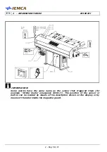 Предварительный просмотр 72 страницы IEMCA KID 80 IV Touch Instruction Manual