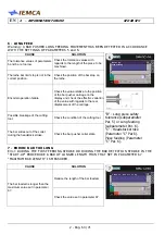 Предварительный просмотр 78 страницы IEMCA KID 80 IV Touch Instruction Manual