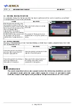 Предварительный просмотр 80 страницы IEMCA KID 80 IV Touch Instruction Manual