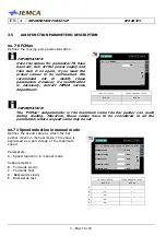 Предварительный просмотр 102 страницы IEMCA KID 80 IV Touch Instruction Manual