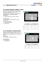 Предварительный просмотр 103 страницы IEMCA KID 80 IV Touch Instruction Manual