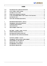 Preview for 7 page of IEMCA KID 80-IV Touch Manual For Use And Maintenance