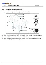 Preview for 24 page of IEMCA KID 80-IV Touch Manual For Use And Maintenance