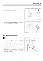 Preview for 45 page of IEMCA KID 80-IV Touch Manual For Use And Maintenance