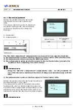 Preview for 40 page of IEMCA KID 80 Instruction Manual