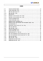 Preview for 9 page of IEMCA Master 80 UP HyperFlexible Manual For Use And Maintenance