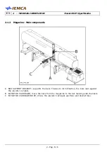 Preview for 22 page of IEMCA Master 80 UP HyperFlexible Manual For Use And Maintenance