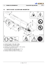 Preview for 33 page of IEMCA Master 80 UP HyperFlexible Manual For Use And Maintenance