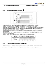 Preview for 63 page of IEMCA Master 80 UP HyperFlexible Manual For Use And Maintenance