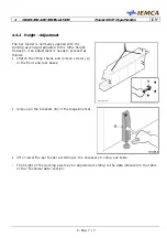 Preview for 65 page of IEMCA Master 80 UP HyperFlexible Manual For Use And Maintenance