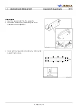 Preview for 71 page of IEMCA Master 80 UP HyperFlexible Manual For Use And Maintenance