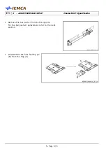 Preview for 86 page of IEMCA Master 80 UP HyperFlexible Manual For Use And Maintenance