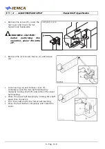 Preview for 88 page of IEMCA Master 80 UP HyperFlexible Manual For Use And Maintenance