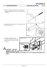 Preview for 89 page of IEMCA Master 80 UP HyperFlexible Manual For Use And Maintenance