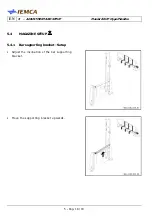 Preview for 98 page of IEMCA Master 80 UP HyperFlexible Manual For Use And Maintenance