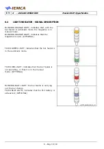 Preview for 112 page of IEMCA Master 80 UP HyperFlexible Manual For Use And Maintenance