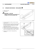 Preview for 139 page of IEMCA Master 80 UP HyperFlexible Manual For Use And Maintenance