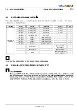 Preview for 141 page of IEMCA Master 80 UP HyperFlexible Manual For Use And Maintenance