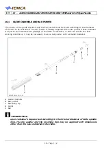 Preview for 144 page of IEMCA Master 80 UP HyperFlexible Manual For Use And Maintenance