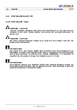 Preview for 163 page of IEMCA Master 80 UP HyperFlexible Manual For Use And Maintenance