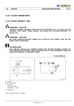 Preview for 181 page of IEMCA Master 80 UP HyperFlexible Manual For Use And Maintenance