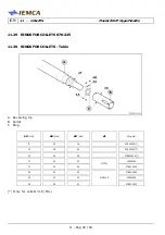 Preview for 190 page of IEMCA Master 80 UP HyperFlexible Manual For Use And Maintenance