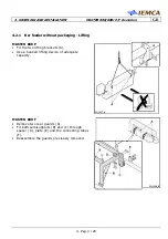 Предварительный просмотр 46 страницы IEMCA MASTER 880-E P/F Manual For Use And Maintenance