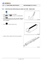 Предварительный просмотр 73 страницы IEMCA MASTER 880-E P/F Manual For Use And Maintenance