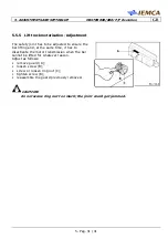 Предварительный просмотр 94 страницы IEMCA MASTER 880-E P/F Manual For Use And Maintenance