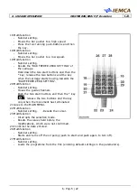 Предварительный просмотр 99 страницы IEMCA MASTER 880-E P/F Manual For Use And Maintenance