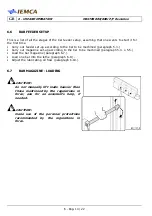 Предварительный просмотр 108 страницы IEMCA MASTER 880-E P/F Manual For Use And Maintenance