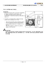 Предварительный просмотр 123 страницы IEMCA MASTER 880-E P/F Manual For Use And Maintenance