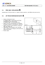 Предварительный просмотр 130 страницы IEMCA MASTER 880-E P/F Manual For Use And Maintenance