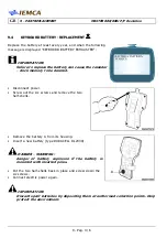 Предварительный просмотр 132 страницы IEMCA MASTER 880-E P/F Manual For Use And Maintenance