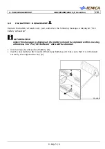 Предварительный просмотр 133 страницы IEMCA MASTER 880-E P/F Manual For Use And Maintenance