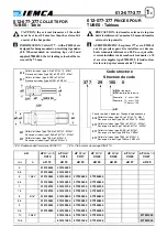 Предварительный просмотр 177 страницы IEMCA MASTER 880-E P/F Manual For Use And Maintenance