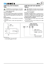 Предварительный просмотр 205 страницы IEMCA MASTER 880-E P/F Manual For Use And Maintenance