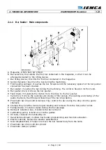 Предварительный просмотр 11 страницы IEMCA MASTER 880 MP E-volution Manual For Use And Maintenance