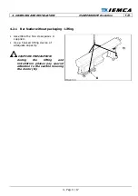 Предварительный просмотр 35 страницы IEMCA MASTER 880 MP E-volution Manual For Use And Maintenance