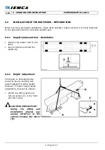 Предварительный просмотр 38 страницы IEMCA MASTER 880 MP E-volution Manual For Use And Maintenance