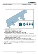 Предварительный просмотр 67 страницы IEMCA MASTER 880 MP E-volution Manual For Use And Maintenance