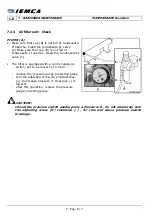 Предварительный просмотр 85 страницы IEMCA MASTER 880 MP E-volution Manual For Use And Maintenance