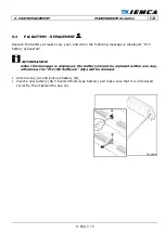 Предварительный просмотр 91 страницы IEMCA MASTER 880 MP E-volution Manual For Use And Maintenance