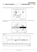 Предварительный просмотр 31 страницы IEMCA MASTER 880-VERSO F Manual For Use And Maintenance