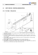 Предварительный просмотр 35 страницы IEMCA MASTER 880-VERSO F Manual For Use And Maintenance