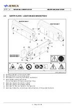 Предварительный просмотр 38 страницы IEMCA MASTER 880-VERSO F Manual For Use And Maintenance