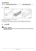 Предварительный просмотр 66 страницы IEMCA MASTER 880-VERSO F Manual For Use And Maintenance