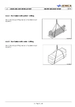 Предварительный просмотр 69 страницы IEMCA MASTER 880-VERSO F Manual For Use And Maintenance