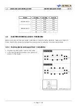 Предварительный просмотр 71 страницы IEMCA MASTER 880-VERSO F Manual For Use And Maintenance