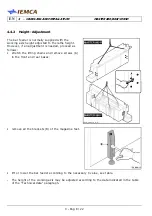 Предварительный просмотр 72 страницы IEMCA MASTER 880-VERSO F Manual For Use And Maintenance